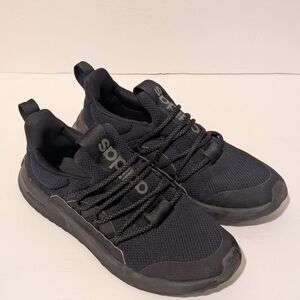 adidas Lite Racer Adapt 5.0 Kids Running Shoes Black, Slip-On, Athletic Size 6